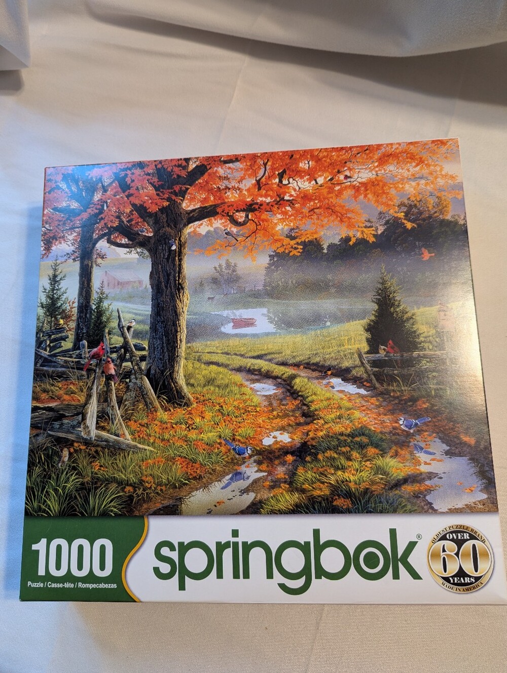 Country Home 1000 Piece Jigsaw Puzzle By Springbok Brand New